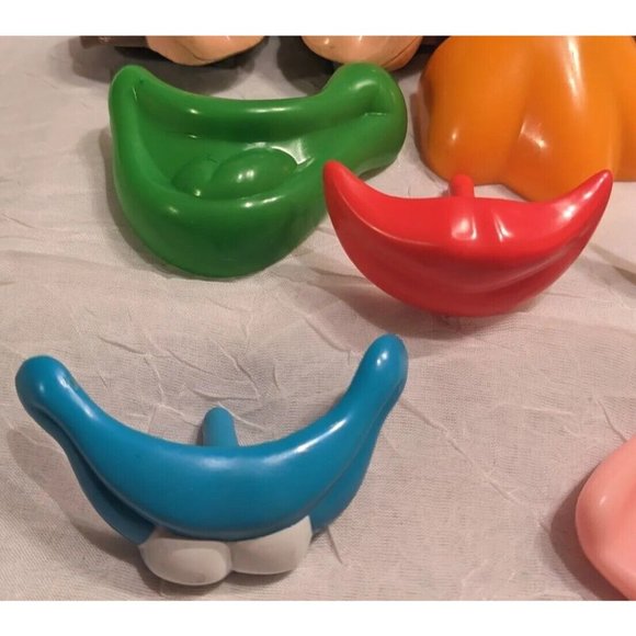 Mr Potato Head Lot Spud Star Wars Elephant Clown Mouth Replacement Parts Mrs Ear - Picture 9 of 10
